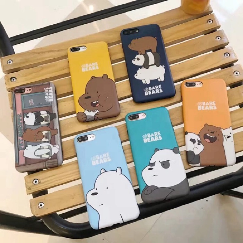 We Bare Bears 熊熊三賤客 手機殼❤