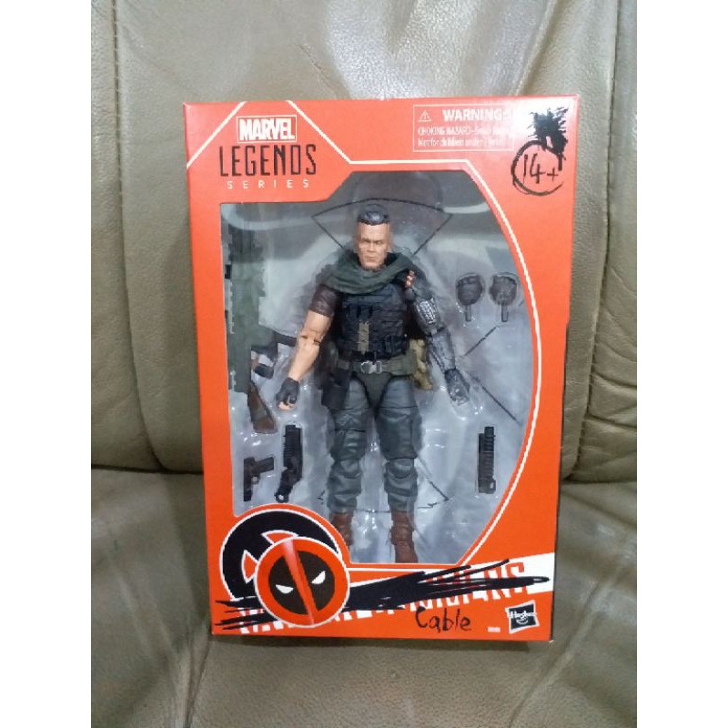 漫威 marvel Legends 6吋 死侍 電影版 cable 機堡