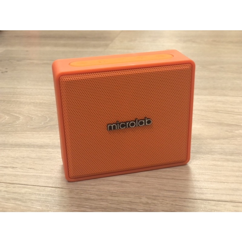 microlab D15  音箱 喇叭 藍芽喇叭 全新 橘色