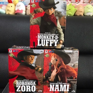 景品/日空版/航海王/海賊王/金證/秘寶尋航系列/金證娜美/娜美公仔/金證魯夫公仔/金證索隆公仔/航海王尋寶之旅