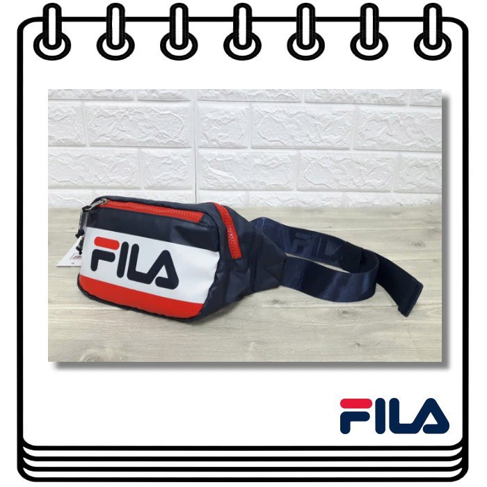 【Drawer】FILA HUNTS LOGO WAIST BAG 腰包 側背包 包包 斜肩包 經典色 美國代購 限定款