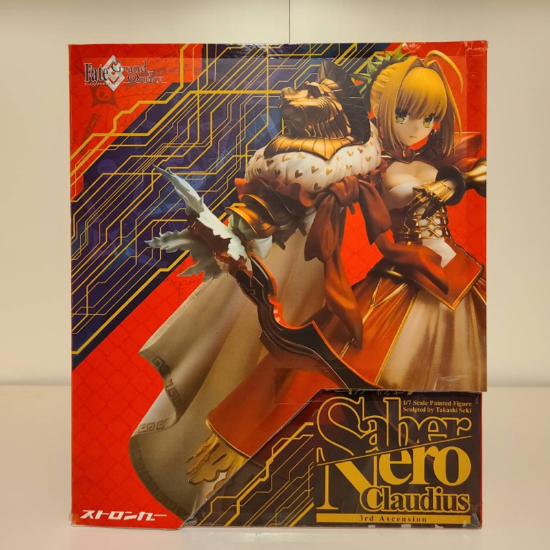 Fate Grand Order 尼祿第三再臨紅saber 塞巴港版巨無霸公仔 蝦皮購物