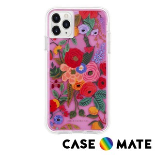 【美國Case-Mate】iPhone 11系列 Rifle Paper Co.限量聯名款 防摔保護殼 - 花園派對 紅