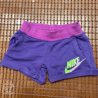 Nike兒童二手短褲紫色