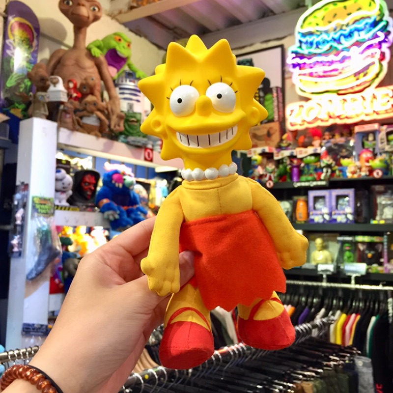 Zombie 絕版老品收藏 The Simpsons 辛普森家庭lisa 莉莎花枝doll 布偶娃娃玩偶 蝦皮購物