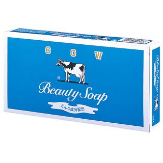 日本牛乳石鹼 牛乳香皂85g*3入藍<茉莉清爽型>