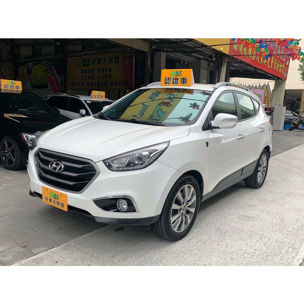 永立汽車 原鈑件2015 Hyundai Ix35 2 0 柴油尊貴型台中中古車台中二手車西屯中古車 蝦皮購物