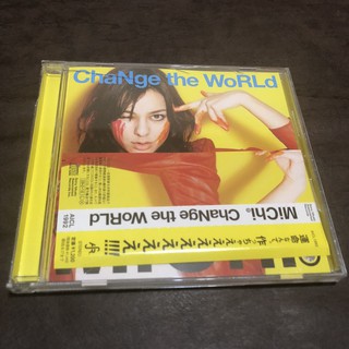 二手 CD MiChi ChaNge the WoRLd 日版 單曲 有側標 A箱