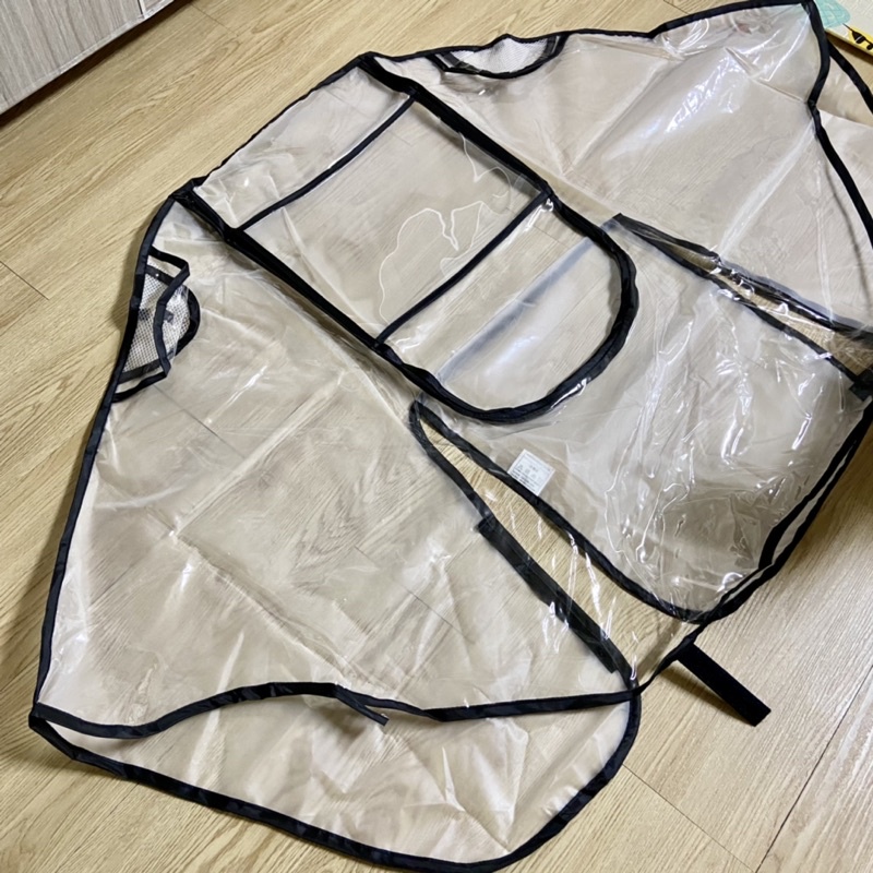 【全新】推車雨罩 通用款 EVA材質/ 嬰兒推車防風罩防雨罩/防疫遮罩