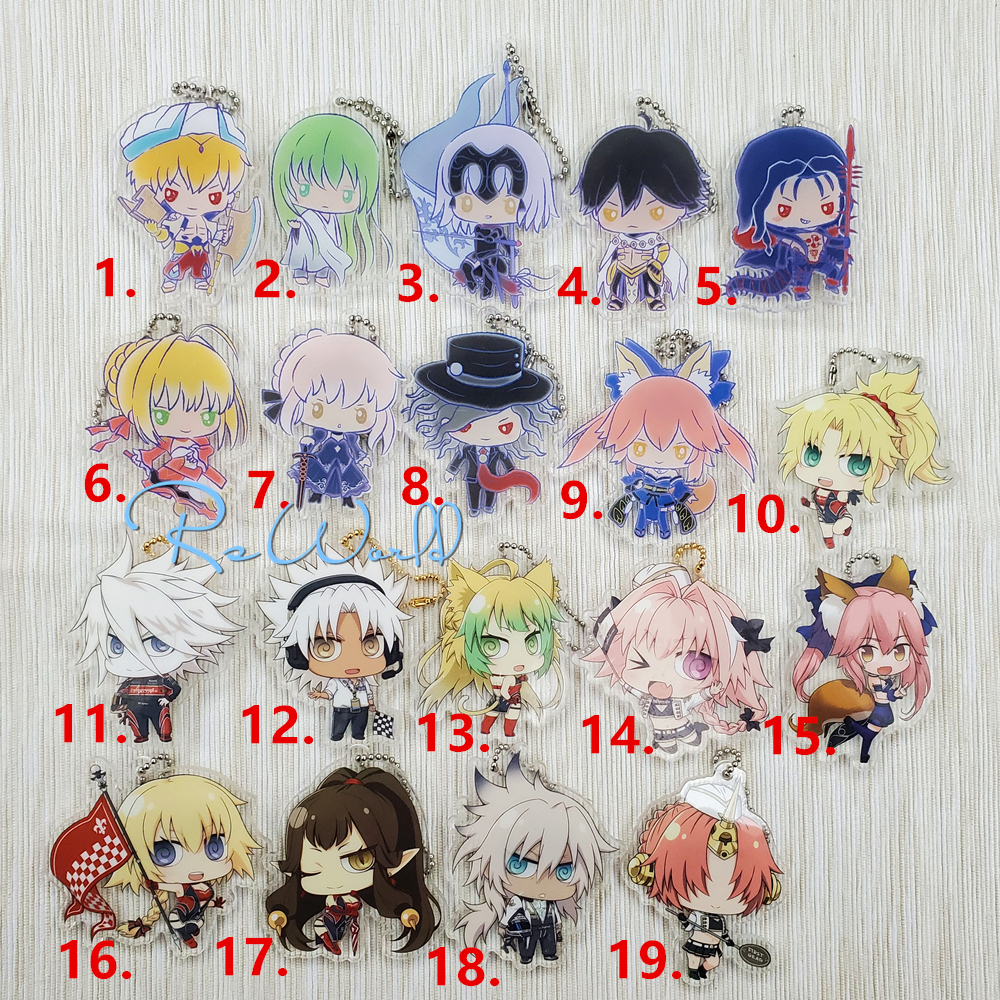 日單fate 壓克力吊飾fate Grand Order Fgo 恩奇都拉二貞德散貨 蝦皮購物