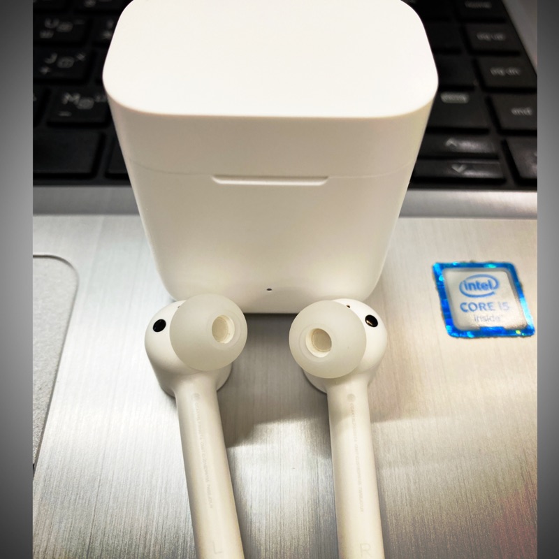 小米air藍牙耳機airdots升級版 安卓版的airpods 運動耳機 雙耳藍芽  二手