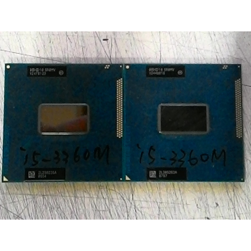 (筆電用)i5-3360M(SR0MV) CPU 正式版 拆機二手良品 售$999元