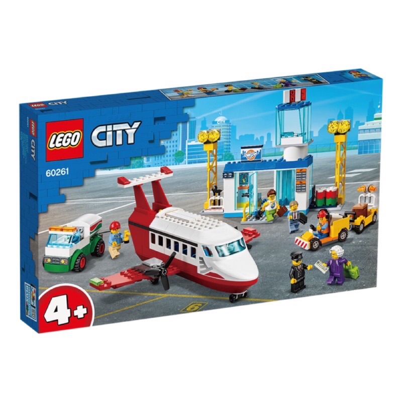 樂高 60261 城市 系列 機場 飛機 汽車 人偶 台北市可面交 LEGO city 積木 4+ 禮物 螺旋槳 禮物