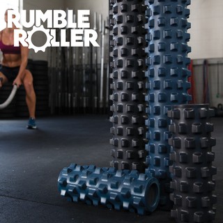 Rumble Roller 深層按摩滾輪 狼牙棒 按摩滾筒 健身 瑜珈柱 Gator鱷皮 長版79cm 標準版/強化版