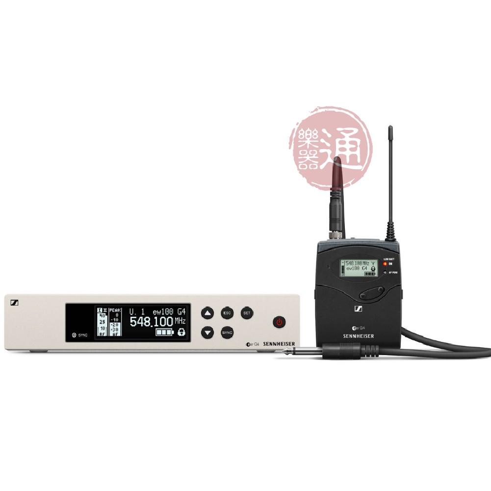 Sennheiser / EW-100-G4-CI1 樂器無線傳輸系統【樂器通】
