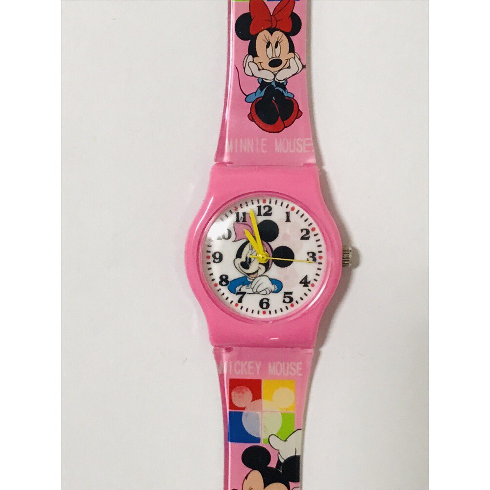 【免運】【兒童手錶】【台灣製造】【保固一年】Disney 迪士尼 時尚卡通手錶 米奇米妮 兒童手錶 生日禮物 70