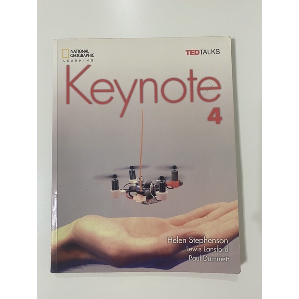 大學英文用書 TedTalks Keynote 4