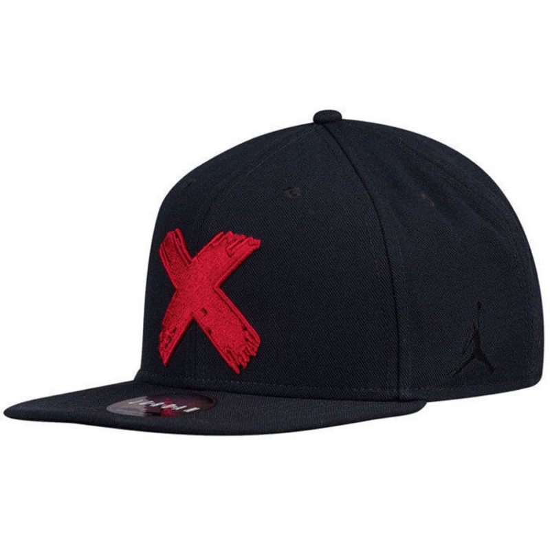 Nike Air Jordan banned 帽子 刺繡 黑紅 禁止 後扣帽 全新 正版