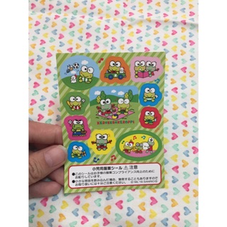 Sanrio 三麗鷗 大眼蛙 keroppi 貼紙 2016年