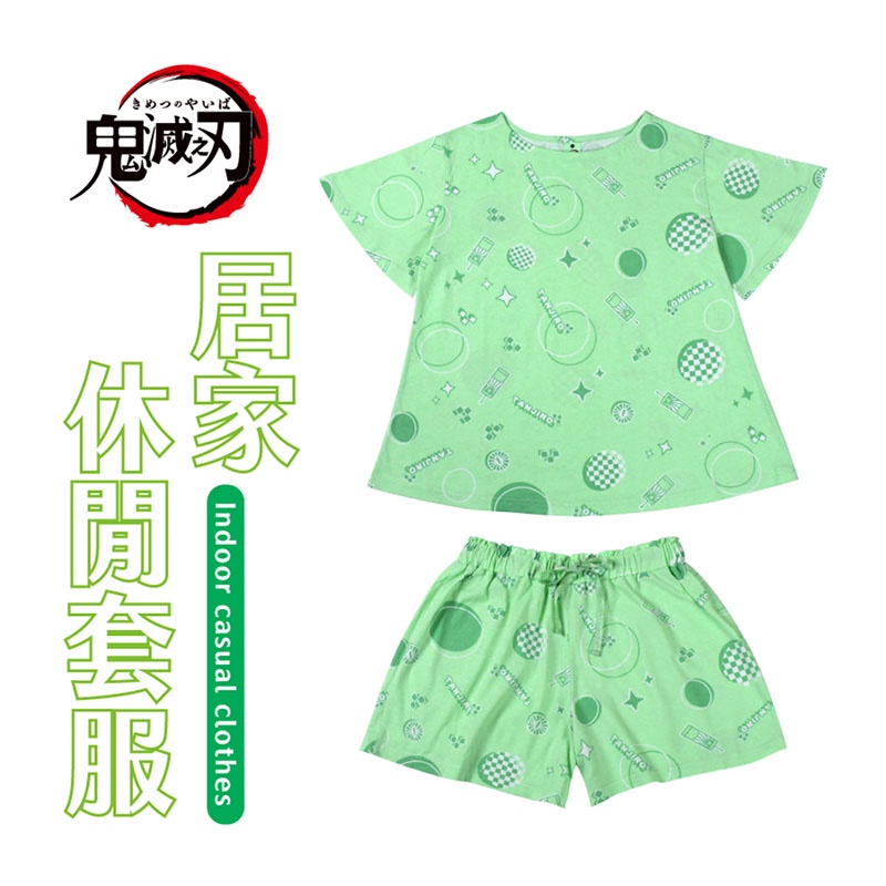 MUSE木棉花  居家休閒套服(炭)-鬼滅之刃