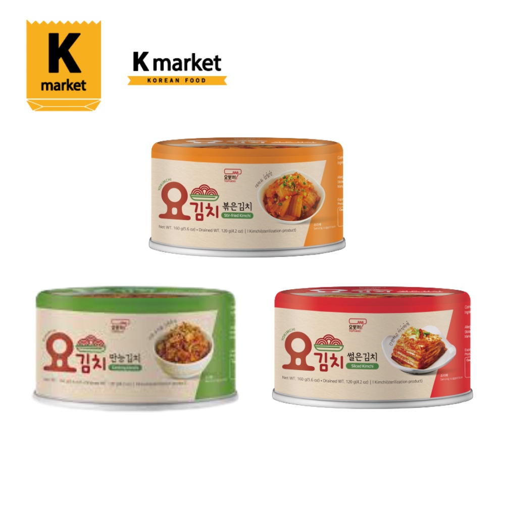 【Kmarket】Yopokki泡菜罐頭/炒泡菜罐頭/細切泡菜罐頭