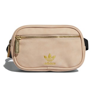 ADIDAS 女 FAUX SUEDE WAIST PACK PINK 腰包 淡粉【A-KAY0 5折】【CL5506】