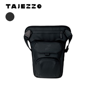 【TAJEZZO】NINJA 系列 N9 騎士防潑水兩用腿包/斜背包/重機腿包/男包 經典黑 官方正品