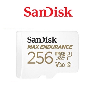 【SANDISK】極致耐寫度 MAX ENDURANCE 256G 記憶卡 microSD