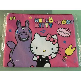 KITTY RODY雙拉鍊資料袋