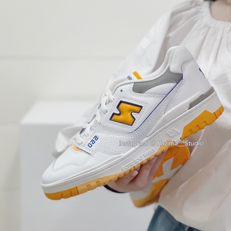 Kazima｜New Balance 韓國 NB 550 夕陽橘 白橘 白黃 白 橘色 黃色 橘黃  BB550WTO