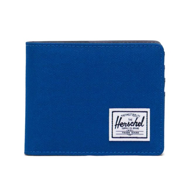 HERSCHEL 10766-04716 ROY RFID WALLET 帆布零錢袋 短夾 (寶藍迷彩) 化學原宿