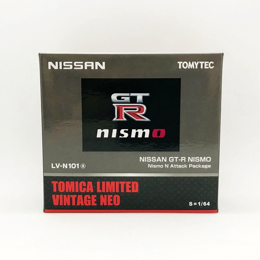 【現貨】TOMICA TOMYTEC TLV LV-N101a NISSAN GT-R NISMO R35 日產 灰色