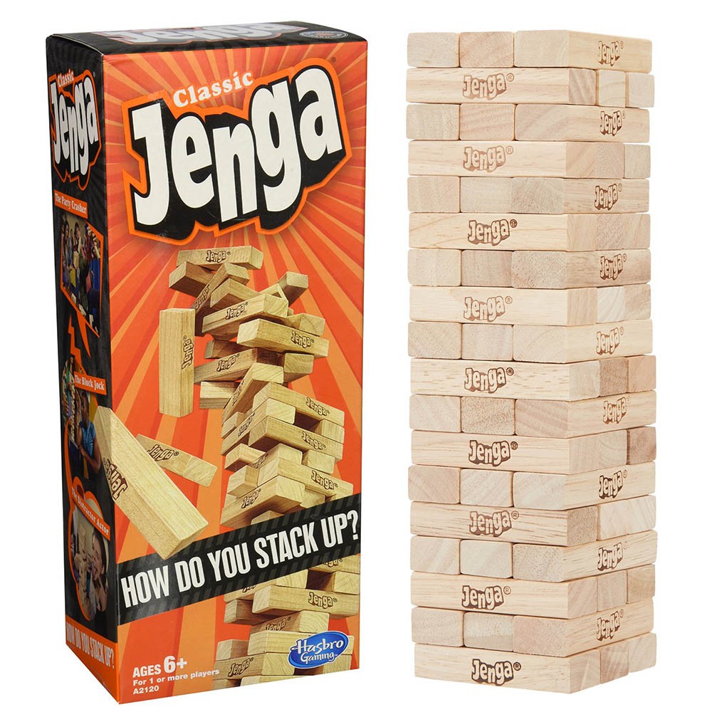 【模力紅】 兒童益智玩具 Jenga 木質層層疊 疊疊樂