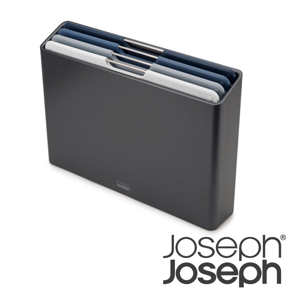 【英國Joseph Joseph】榮爵檔案夾止滑砧板四件組(大) - 共3色《WUZ屋子》