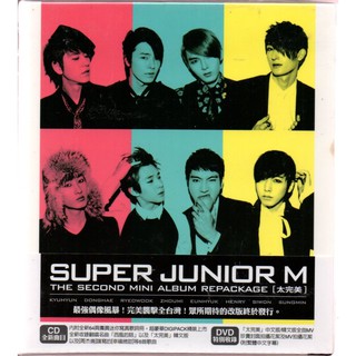 SUPER JUNIOR M 太完美 B版 CD+DVD 近新 再生工場1 03