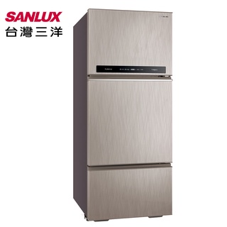 【SANLUX 臺灣三洋】SR-C475CV1A 475公升 內洽更便宜 1級變頻3門電冰箱