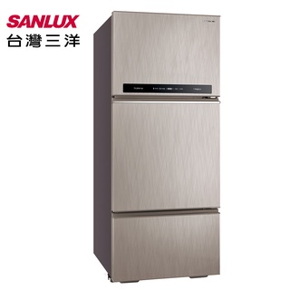 【SANLUX 台灣三洋】SR-C475CV1A 475公升 內洽更便宜 1級變頻3門電冰箱