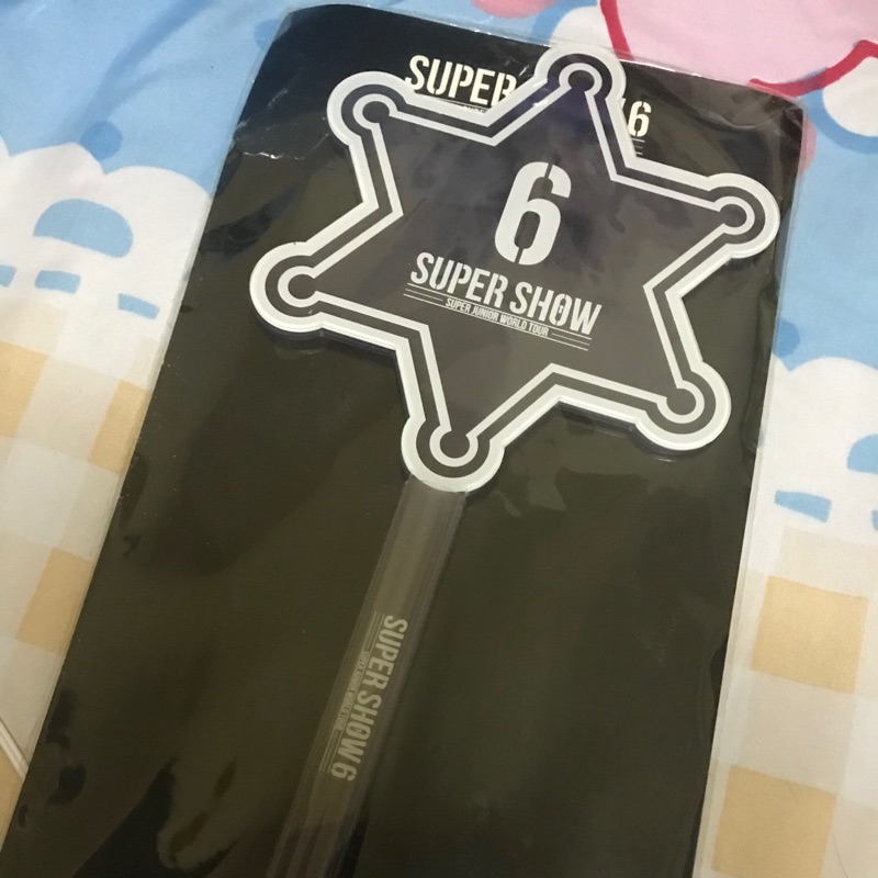 Super Junior六巡手燈 使用過一次 台灣場買的