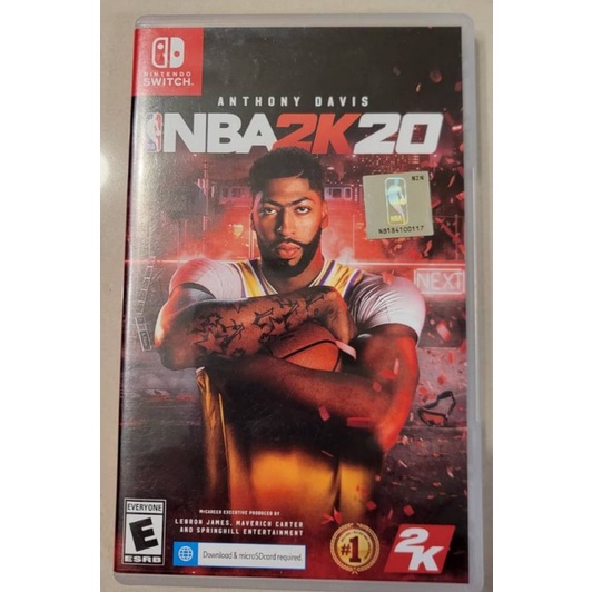 【二手】任天堂 NS Switch 《NBA 2K20》(中/英文字幕)