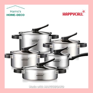 Happycall 不銹鋼烹飪鍋 16cm 〜 24cm / 快樂通話韓國電磁炊具鍋炒鍋