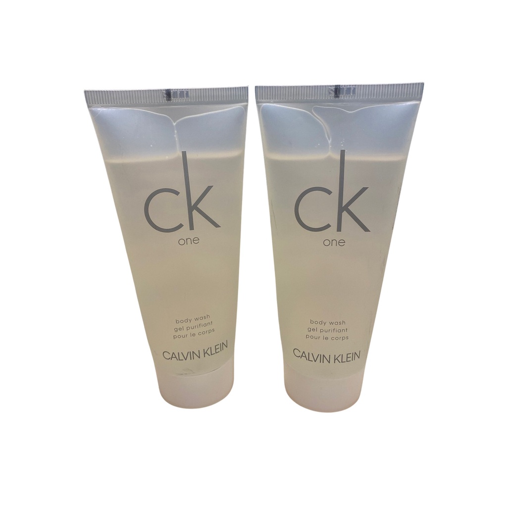 CALVIN KLEIN CK ONE 中性淡香水沐浴精 100ML body wash