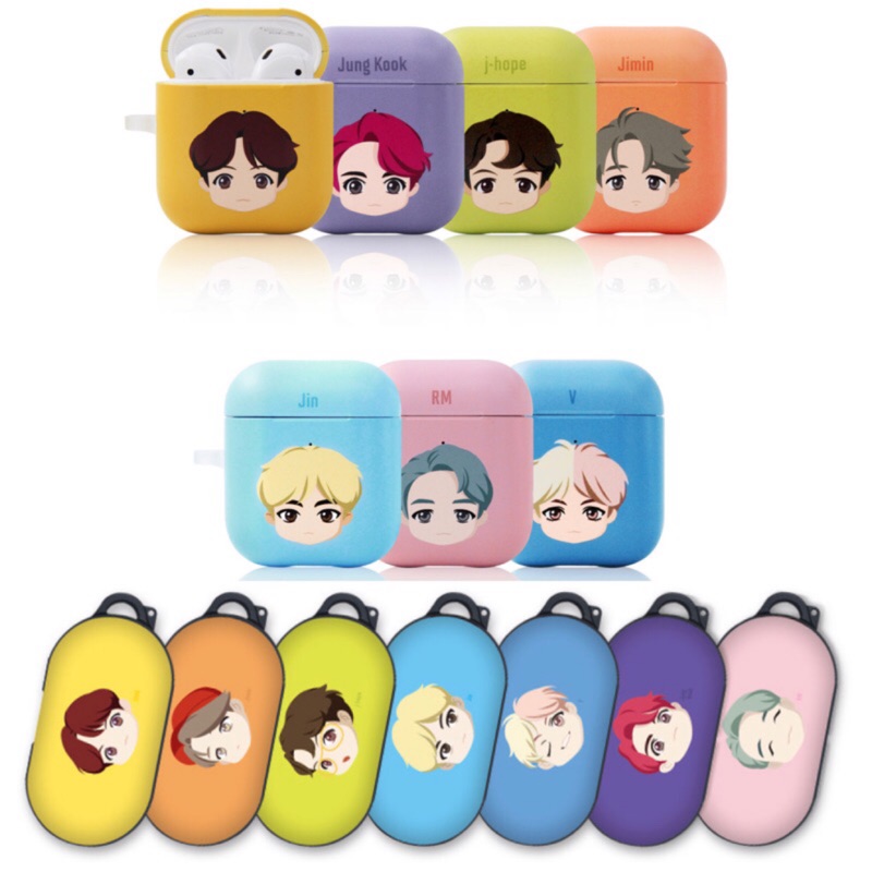 《預購》韓國代購 BTS TinyTAN AirPods CASE &amp; Galaxy Buds CASE 耳機保護殼