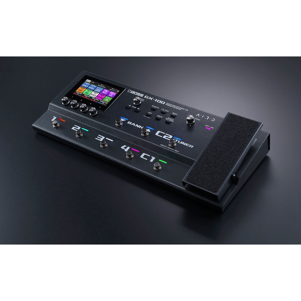 BOSS GX-100 綜合效果器/地板前級 電吉他 貝斯 USB介面 MIDI 全彩觸控 IR GX100｜亞邁樂器