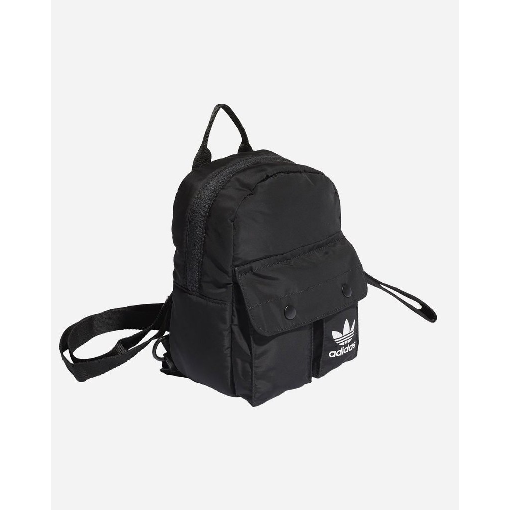 Adidas Mini XS Backpack 黑白尼龍迷你後背包側背包多種背法DV0209 IMPACT | 蝦皮購物