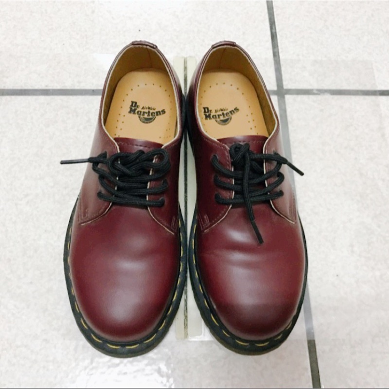 Dr.martens 1461 酒紅色三孔馬汀鞋