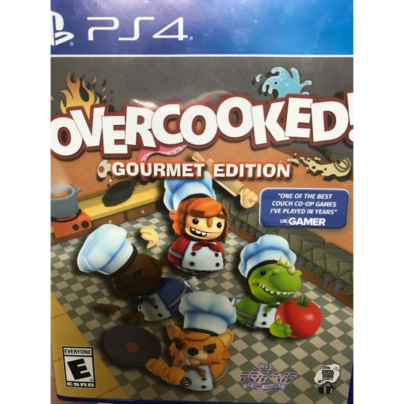 PS4-煮過頭 Overcooked ! 英文版 二手