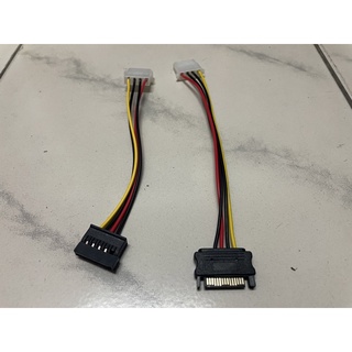 SATA 轉 大4 IDE 轉 SATA 電源 轉換線