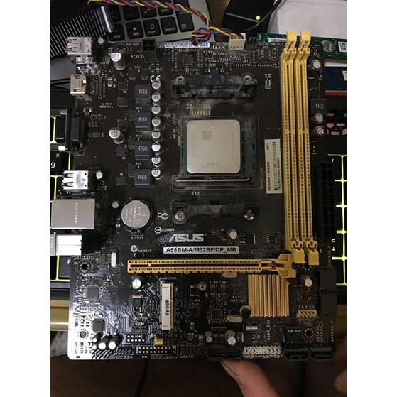 代友售-AMD A8-5500(良品)及華碩主機板(良品)+記憶體ddr3 1600 8g