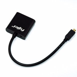 【fujiei】 Micro HDMI TO VGA+3.5mm音源免電源轉換線 (SR4219)