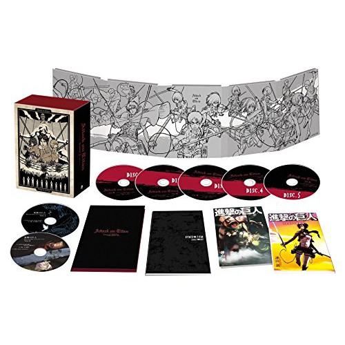 進擊的巨人第一季藍光收藏版tvアニメ 進撃の巨人 Season1 Blu Ray Box 日本代購 蝦皮購物